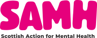SAMH (Scottish Action for Mental Health) charity logo
